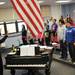 Tappan Middle School choir director Bonnie Kidd conducts eight graders during class at Tappan on Thursday, Jan. 17. Members of the Tappan band, choir and orchestra are headed to Washington D.C. in June to perform a concert on the steps of the Lincoln Memorial to commemorate the 50th anniversary of Martin Luther King Jr.'s "I have a dream" speech. Melanie Maxwell I AnnArbor.com